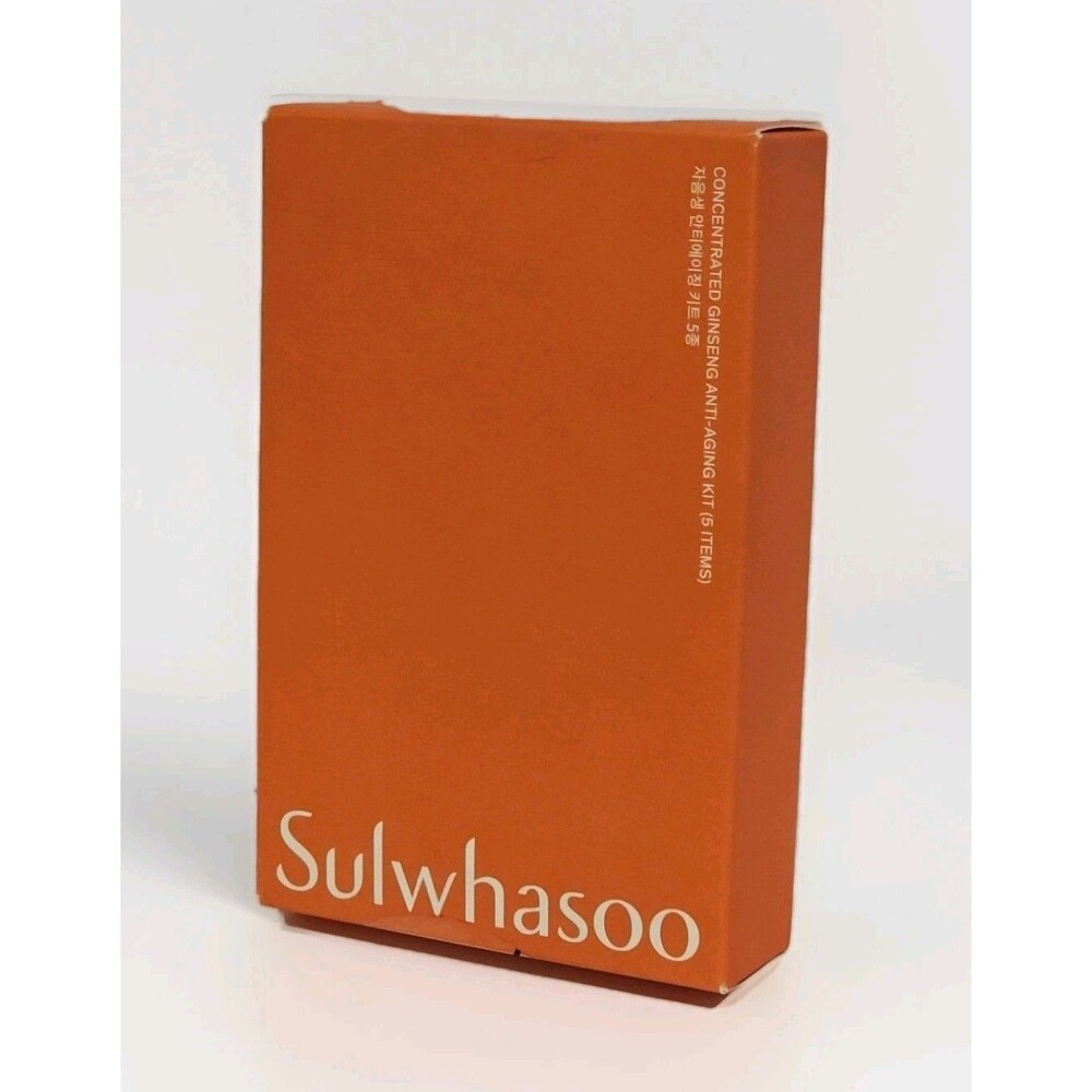 2024 Sulwhasoo Concentrated Ginseng Anti Aging Kit (5 Items) Anti Wrinkle